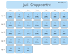 Gruppeentre Juli